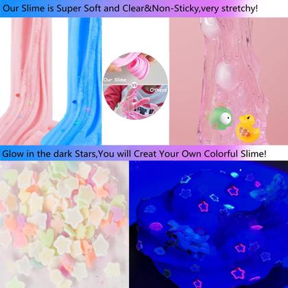 Imagem de Slime Set Vomkela, o mais novo pacote com 12 unidades, supermacio e não pegajoso