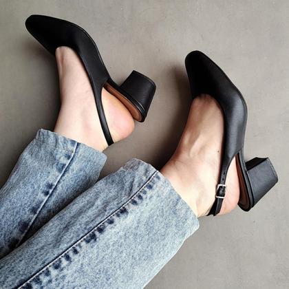 Imagem de Slingback Conforto Firezzi Scarpin Salto Baixo 259515