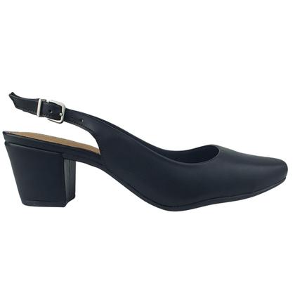 Imagem de Slingback Conforto Firezzi Scarpin Salto Baixo 259515
