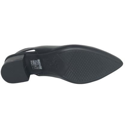 Imagem de Slingback feminino salto bloco bico fino Beira Rio