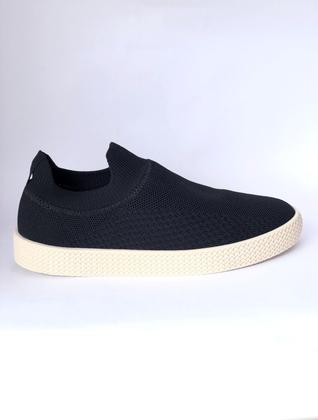 Imagem de Slip On Gaspea Knit Taranto Preto/Pink Beira Rio