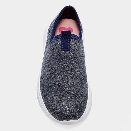 Imagem de Slip On Infantil Molekinha Brilho Menina