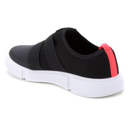 Imagem de Slip On Infantil Molekinho Recortes Elástico - Preto