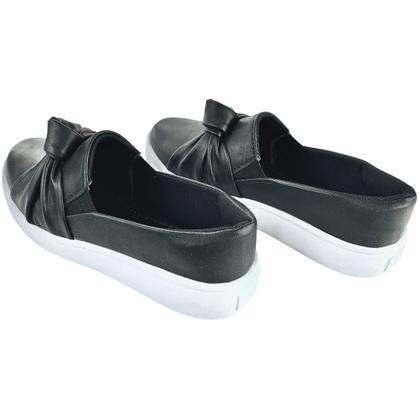 Imagem de Slip-On Preto Detalhe Nó - ULLY