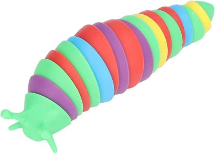 Imagem de Slug Fidget Lesma Brinquedo Articulado de Descompressão Flexível