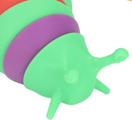 Imagem de Slug Fidget Lesma Brinquedo Articulado de Descompressão Flexível
