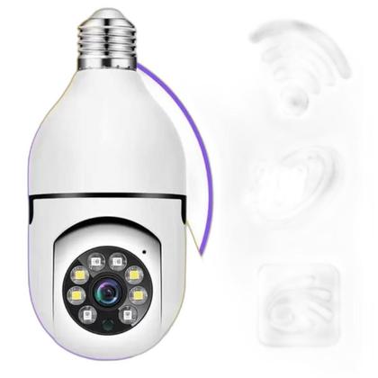 Imagem de Smart Data Câmera Ip Lâmpada Câmera 1080P Hd Panorâmica Sem