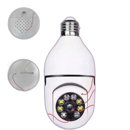 Imagem de Smart Data Câmera Ip Lâmpada Câmera 1080P Hd Panorâmica Sem