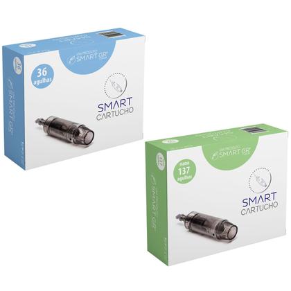 Imagem de Smart Derma Pen + Clorex + Analyzer + 20 Cartuchos Smart Gr