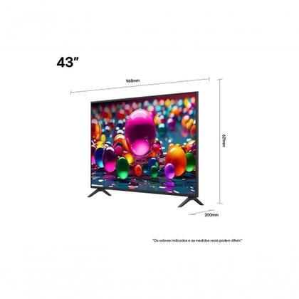 Imagem de Smart LG 43 Compacta 4K AI WebOS 25 43UA8550PSA Bivolt