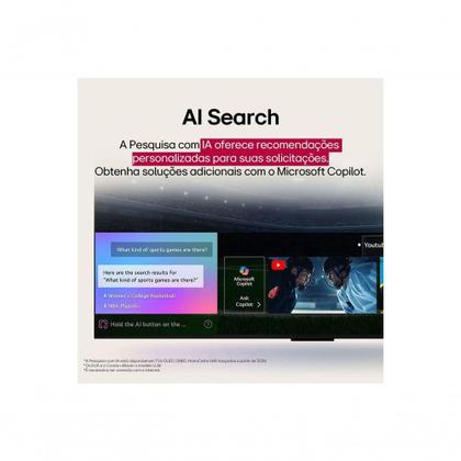 Imagem de Smart LG NanoCell AI NANO80 65 Polegadas 65NANO80ASA Bivolt