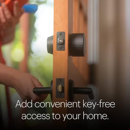 Imagem de Smart Lock August Home AUG-SL05-M01-G01 Wi-Fi de 4ª geração em preto fosco