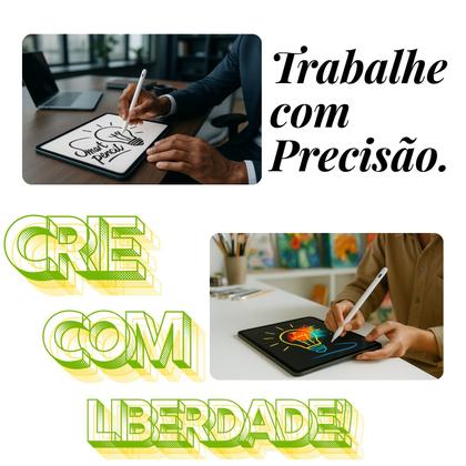 Imagem de Smart Pencil Preta - Caneta Alta Precisão p/ iPad 10 e 11 (modelos a partir de 2018) c/ Palm Rejection