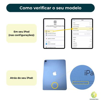 Imagem de Smart Pencil Preta - Caneta Alta Precisão p/ iPad 10 e 11 (modelos a partir de 2018) c/ Palm Rejection