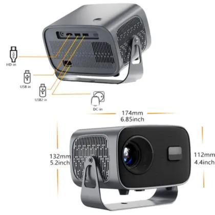 Imagem de Smart Retroprojetor 160 Polegadas Compatível 4K Oferta Relâmpago