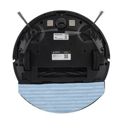 Imagem de Smart Robô Aspirador Wi-Fi PRA600 Positivo Casa Inteligente, Aspira, Passa Pano, Retorna à Base