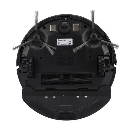 Imagem de Smart Robô Aspirador Wi-Fi PRA600 Positivo Casa Inteligente, Aspira, Passa Pano, Retorna à Base