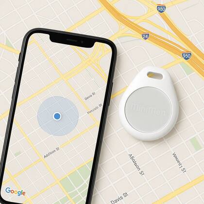 Tag Rastreador Android E Ios Smart Tag Rastreador Compatível com Iphone e Android MM-AT08 - Minimen ...