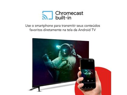 Imagem de Smart TV 32 HD LED AIWA Wi-Fi Bluetooth 2 HDMI 2 USB