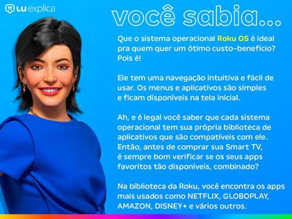 Imagem de Smart TV 32" HD LED Semp 32R6610 Wi-Fi 3 HDMI 1 USB