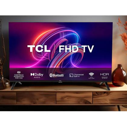 Imagem de Smart Tv 32 Led Full Hd TCL Android Wifi Bluetooth Controle Comando de Voz