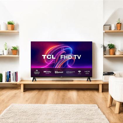 Imagem de Smart Tv 32 Led Full Hd TCL Android Wifi Bluetooth Controle Comando de Voz