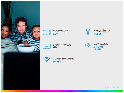 Imagem de Smart Tv 32 Polegadas Aoc Led Roku