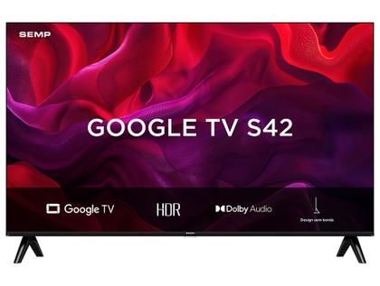 Imagem de Smart TV 32" SEMP HD LED 32S42 Google TV 2 HDMI