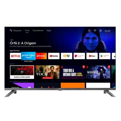 Imagem de Smart TV 40” Philco PTV40M9GACGB Wi-fi HDMI USB  Android TV Dolby Audio Preta