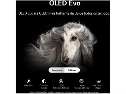 Imagem de Smart TV 42” 4K OLED LG OLED42C2PSA 120Hz AI Processor Wi-Fi HDR Alexa Google Assistente