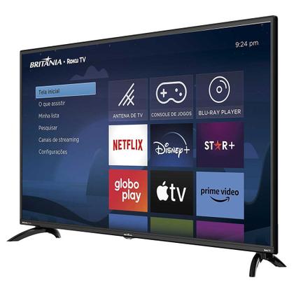 Imagem de Smart TV 42 Polegadas Britânia BTV42G6FR2CP Full HD LED Roku TV