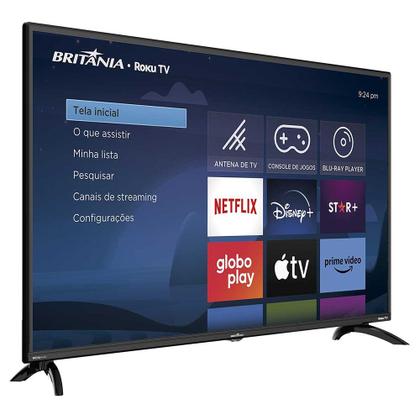 Imagem de Smart TV 42 Polegadas Britânia BTV42G6FR2CP Full HD LED Roku TV