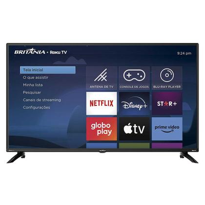 Imagem de Smart TV 42 Polegadas Britânia BTV42G6FR2CP Full HD LED Roku TV