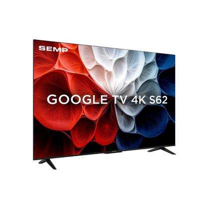 Imagem de Smart TV 43 4K Semp S62 LED Google TV Com WiFi Bluetooth HDR10 Comando De Voz 3 HDMI