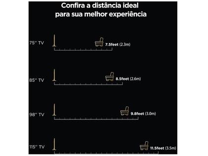 Imagem de Smart TV 43" 4K UHD LED TCL 43P755 Wi-Fi Bluetooth 3 HDMI 1 USB