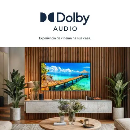 Imagem de Smart TV 43” Britânia LED Dolby Audio Roku TV BTV43VA4REGB Bivolt
