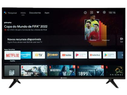Imagem de Smart TV 43” Full HD DLED Rig Vizzion BR43D1SA