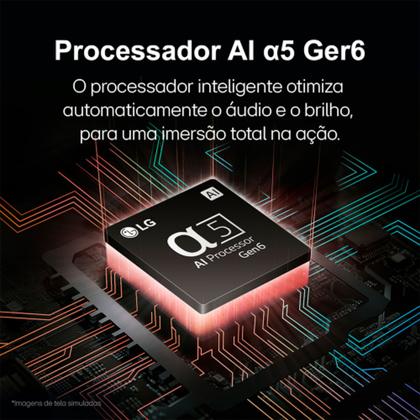 Imagem de Smart TV 43" Full HD LCD LG 43LR6700PSA AI Processor Wi-Fi e Bluetooth 2 HDMI 1 USB