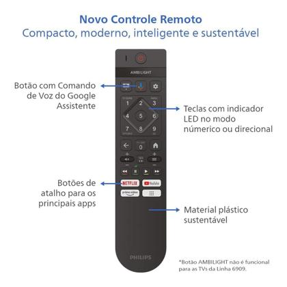 Imagem de Smart TV 43'' LED Full HD Google 43pfg6909/78 Philips