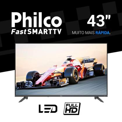 Imagem de Smart TV 43" Philco Android TV Full HD Borda Infinita P43EAA