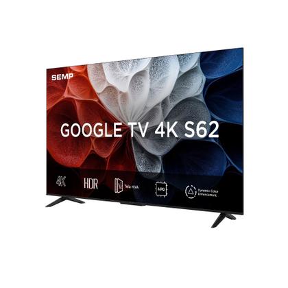 Imagem de Smart Tv 43'' Semp 43s62 Led Hva Google Tv Hdr Uhd 4k Hdmi
