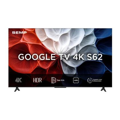 Imagem de Smart Tv 43'' Semp 43s62 Led Hva Google Tv Hdr Uhd 4k Hdmi