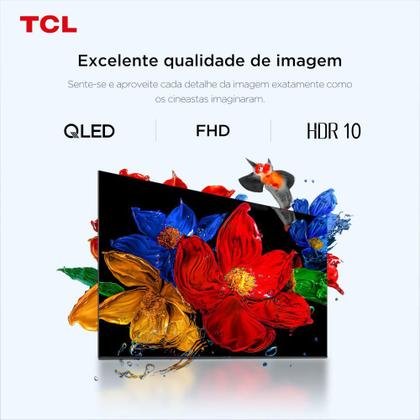 Imagem de Smart TV 43" TCL QLED 43S5K Full HD, Google TV com Wi-Fi e Bluetooth integrados, HDMI, HDR10, DOLBY AUDIO, Googlecast Integrado