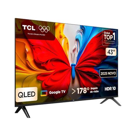 Imagem de Smart TV 43" TCL QLED 43S5K Full HD, Google TV com Wi-Fi e Bluetooth integrados, HDMI, HDR10, DOLBY AUDIO, Googlecast Integrado