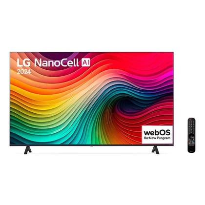Imagem de Smart TV 4K LG NanoCell 65" Polegadas 65NANO80TSA Processador A5 Ger7 AI Alexa Controle Smart Magic e Wi-Fi Bivolt