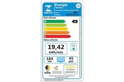 Imagem de Smart TV 4K LG QNED MiniLED QNED90 de 65 polegadas 2024