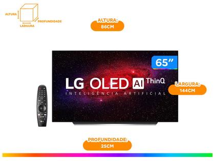 Smart TV 4K OLED IPS 65” LG OLED65CXPS - TV 4K Ultra HD - Magazine