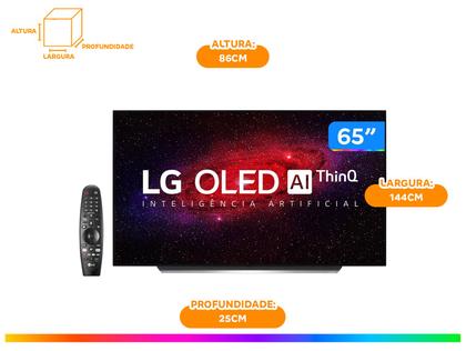 Imagem de Smart TV 4K OLED IPS 65” LG OLED65CXPSA