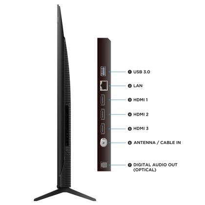 Imagem de Smart TV 4K TCL Classic QLED 75” Polegadas com HDMI 2.1, Dolby Vision, Dolby Atmos e Wi-Fi Dual Band - 75P7K