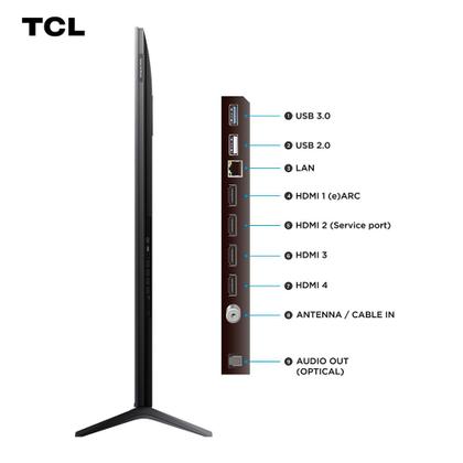 Imagem de Smart TV 4K TCL QD-Mini LED 75” Polegadas com HDMI 2.1, Dolby Vision IQ, Subwoofer, 144Hz VRR e Wi-Fi - 75C6K